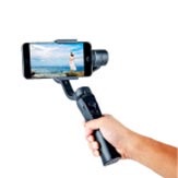 hand holding gimbal